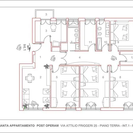 Vatican House شقة روما